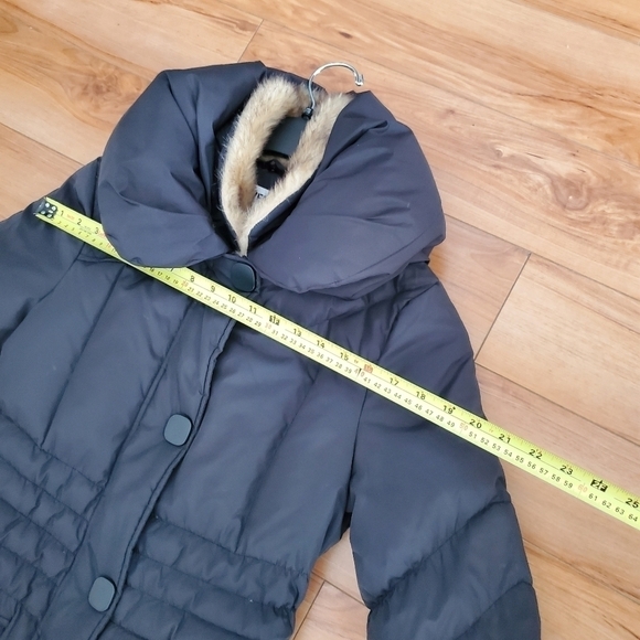 Vero Moda Women Black Puffer Coat Size Small - Picture 14 of 17